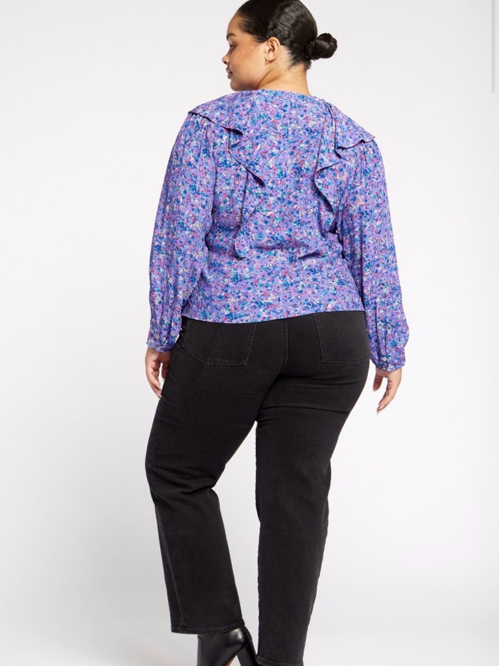Joie Raquel B Long Sleeve Top Plus Size - Picture 4 of 10